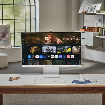 32" Smart Monitor M8 M80F UHD - Samsung - Ecran Ordinateur - visuel 4