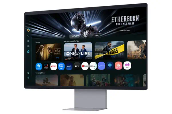 Samsung Smart Monitor 32" M9 M90SF UHD 4K 60Hz - Ecran Ordinateur - visuel 7