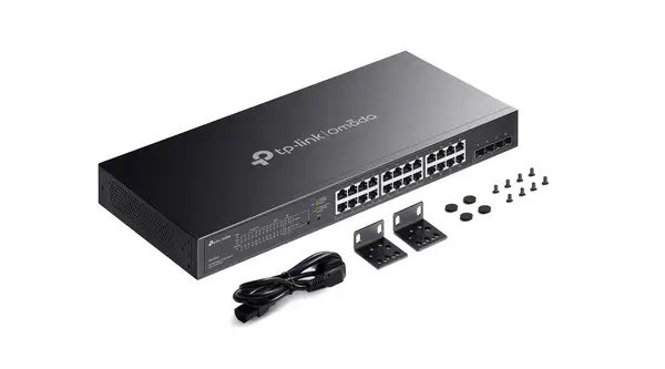 TP-Link Omada SG2428LP commutateur réseau Géré L2/L2+ Gigabit Ethernet (10/100/1000) Connexion Ether - Switchs et Hubs - visuel 6