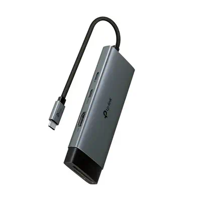 TP-Link UH7020C hub & concentrateur USB 3.2 Gen 1 (3.1 Gen 1) Type-C 5000 Mbit/s - Switchs et Hubs - visuel 1