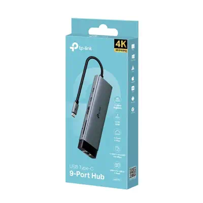 TP-Link UH9120C hub & concentrateur USB 3.2 Gen 1 (3.1 Gen 1) Type-C 5000 Mbit/s - Switchs et Hubs - visuel 4
