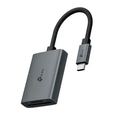 TP-Link UA430C lecteur de carte mémoire USB 3.2 Gen 1 (3.1 Gen 1) Type-C Gris - Switchs et Hubs - visuel 1