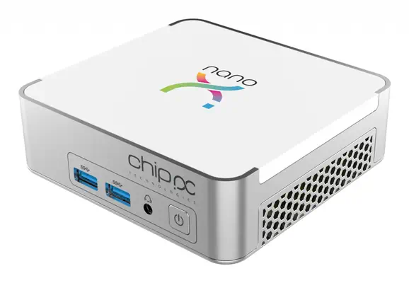 Chip PC CUBEX Nano Intel® Core™ i3 i3-1215U 16 Go DDR4-SDRAM 512 Go SSD Windows 11 Pro Mini PC Argen - Barebone - visuel 4