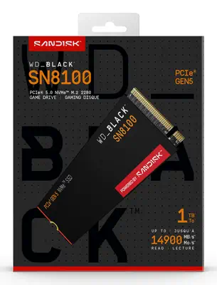 WD_BLACK SN8100 NVMe - Sandisk - Disque dur SSD - visuel 6