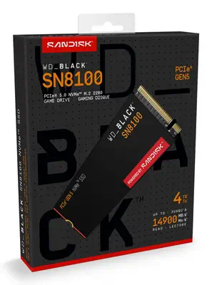 WD_BLACK SN8100 NVMe - Sandisk - Disque dur SSD - visuel 7