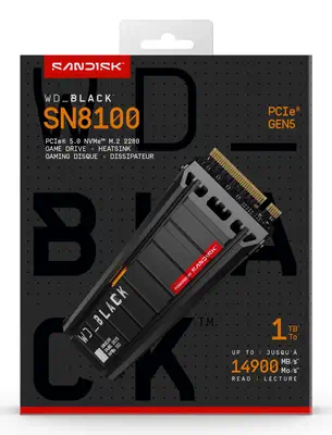 WD_BLACK SN8100 NVMe - Sandisk - Disque dur SSD - visuel 5