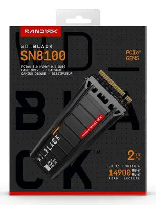 WD_BLACK SN8100 NVMe - Sandisk - Disque dur SSD - visuel 5