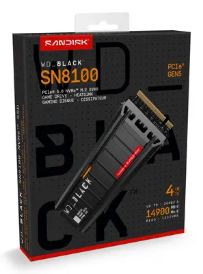 WD_BLACK SN8100 NVMe - Sandisk - Disque dur SSD - visuel 6