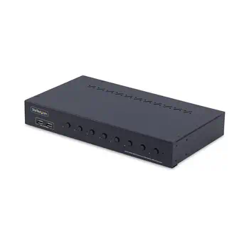Livraison rapide Commutateur KVM HDMI 8 Ports avec Kit de Montage en Rack 1U, HDMI 2.0 4K 60Hz, Commutation par Bouto