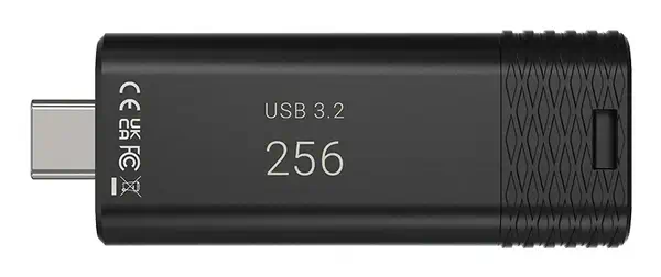 PNY PRO Elite V3 lecteur USB flash 256 Go USB Type-C 3.2 Gen 1 (3.1 Gen 1) Noir - Carte Mémoire - visuel 10