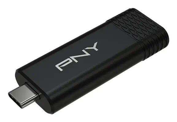 PNY PRO Elite V3 lecteur USB flash 2 To USB Type-C 3.2 Gen 1 (3.1 Gen 1) Noir - Carte Mémoire - visuel 1