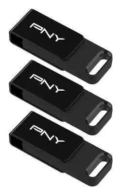 PNY Elite lecteur USB flash 128 Go USB Type-C 3.2 Gen 1 (3.1 Gen 1) Noir - Clé USB - visuel 5