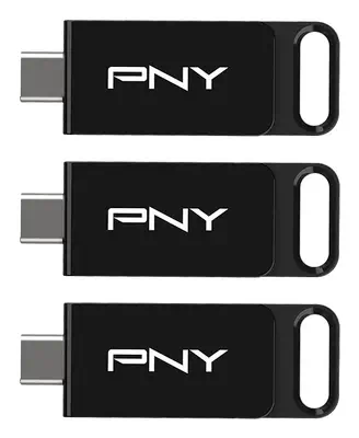 PNY Elite lecteur USB flash 128 Go USB Type-C 3.2 Gen 1 (3.1 Gen 1) Noir - Clé USB - visuel 3