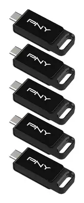 PNY Elite lecteur USB flash 64 Go USB Type-C 3.2 Gen 1 (3.1 Gen 1) Noir - Clé USB - visuel 5