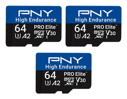 PNY PRO Elite 64 Go MicroSDXC UHS-I Classe 10 - Carte Mémoire - visuel 1