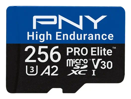 PNY PRO Elite 256 Go MicroSDXC UHS-I Classe 10 - Carte Mémoire - visuel 1