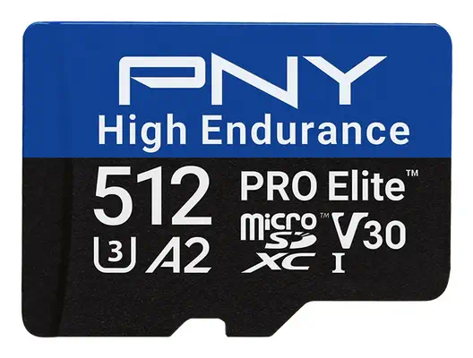 PNY PRO Elite 512 Go MicroSDXC UHS-I Classe 10 - Carte Mémoire - visuel 1