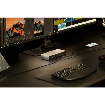 SD5000T5 EQ Station d’accueil Thunderbolt 5 avec Triple sortie vidéo 4K et alimentation PD 140 W - Kensington - Station d'accueil pour portable - visuel 9