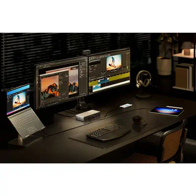 SD5000T5 EQ Station d’accueil Thunderbolt 5 avec Triple sortie vidéo 4K et alimentation PD 140 W - Kensington - Station d'accueil pour portable - visuel 10