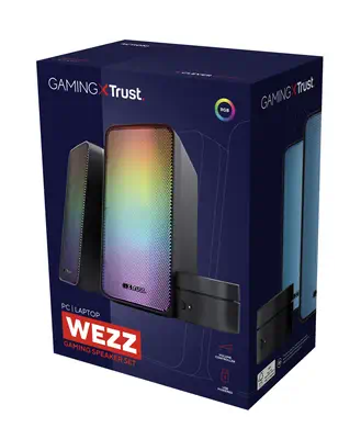 Trust GXT 611 Wezz set d'enceintes 6 W PC/ordinateur portable Noir 2.0 canaux 3 W - Casque Micro - visuel 8