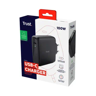 Trust Maxo 100W Universel Noir Secteur - Chargeur et alimentation - visuel 7