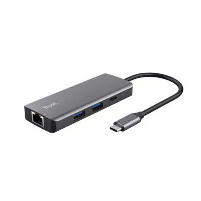 Trust Dalyx USB Type-C 1000 Mbit/s Argent - Connectique - visuel 1