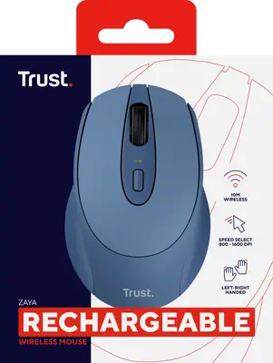 Trust Zaya souris Bureau Ambidextre RF sans fil Optique 1600 DPI - Souris - visuel 8