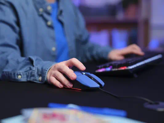 Trust GXT109B FELOX souris Gaming Ambidextre USB Type-A 6400 DPI - Pack Clavier, souris - visuel 7