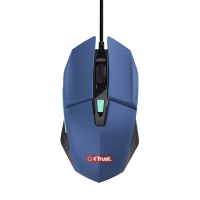 Trust GXT109B FELOX souris Gaming Ambidextre USB Type-A Trust - visuel 1 - hello RSE - Plus de boutons, plus de puissance