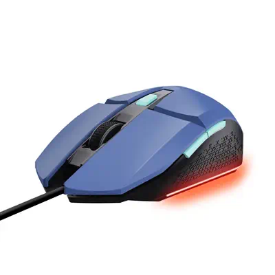 Trust GXT109B FELOX souris Gaming Ambidextre USB Type-A 6400 DPI - Pack Clavier, souris - visuel 1