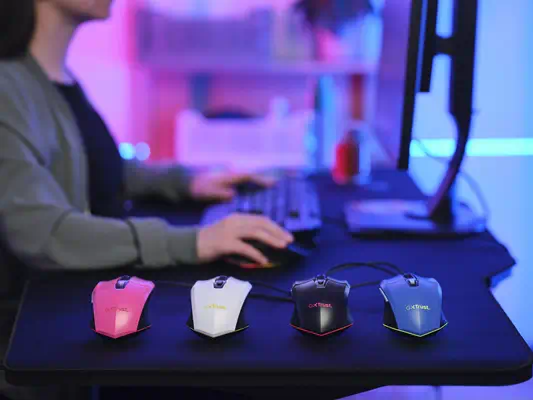 Trust GXT109B FELOX souris Gaming Ambidextre USB Type-A 6400 DPI - Pack Clavier, souris - visuel 9