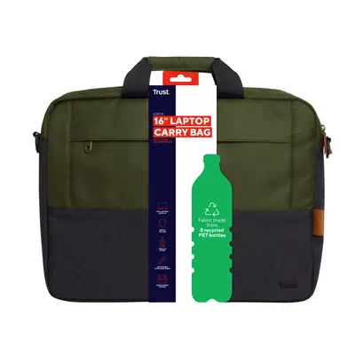 Trust Lisboa 40,6 cm (16") Malette Vert - Sacoche & Housse - visuel 8