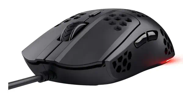 Trust GXT 928 HELOX souris Gaming Droitier USB Type-A Optique 6400 DPI - Pack Clavier, souris - visuel 1