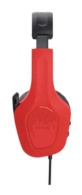 Trust GXT 416S Zirox Casque Avec fil Arceau Gaming Noir, Cyan, Rouge - Casque Micro - visuel 7