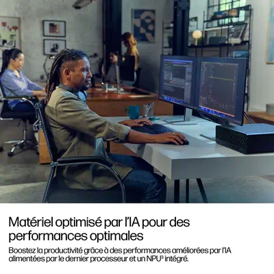 EliteDesk 8 SFF G1i Desktop AI PC Wolf HP - visuel 1 - hello RSE - Un réseau local sans fil rapide et efficace