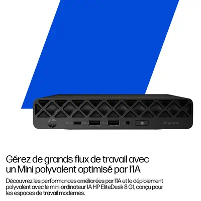 EliteDesk 8 Mini G1i Desktop AI PC Wolf HP - visuel 1 - hello RSE - Gestion facilitée