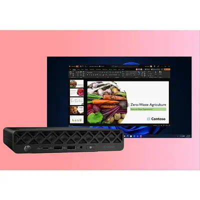 EliteDesk 8 Mini G1i AI Wolf Pro Security Edition - HP - Unité Centrale - visuel 6