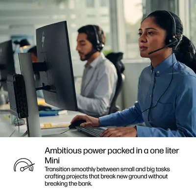 HP ProDesk 4 Mini G1i Intel Core Ultra 7 265T 16 Go DDR5-SDRAM 512 Go SSD Windows 11 Pro Mini PC AI  - Unité Centrale - visuel 8