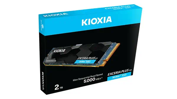 Kioxia Exceria Plus G3 1 To M.2 PCI Express 4.0 NVMe BiCS FLASH TLC - Disque dur SSD - visuel 4