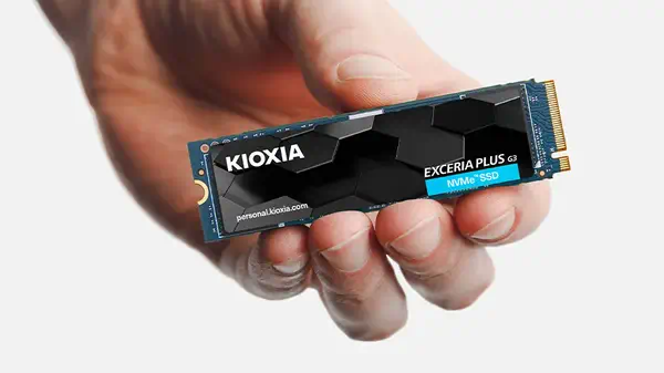 Kioxia Exceria Plus G3 2 To M.2 PCI Express 4.0 NVMe BiCS FLASH TLC - Disque dur SSD - visuel 3