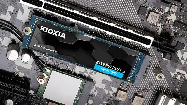 Kioxia Exceria Plus G3 2 To M.2 PCI Express 4.0 NVMe BiCS FLASH TLC - Disque dur SSD - visuel 2