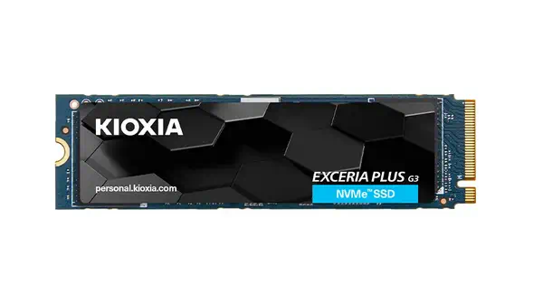 Kioxia Exceria Plus G3 2 To M.2 PCI Express 4.0 NVMe BiCS FLASH TLC - Disque dur SSD - visuel 1