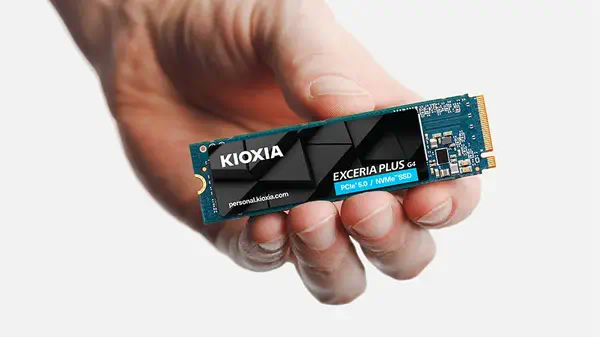 Kioxia LVD10Z001TG8 disque SSD 1 To M.2 PCI Express 5.0 NVMe BiCS FLASH TLC - Disque dur SSD - visuel 2