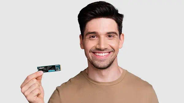 Kioxia LVD10Z002TG8 disque SSD 2 To M.2 PCI Express 5.0 NVMe BiCS FLASH TLC - Disque dur SSD - visuel 4