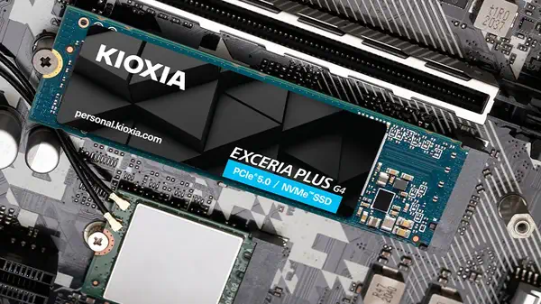 Kioxia LVD10Z002TG8 disque SSD 2 To M.2 PCI Express 5.0 NVMe BiCS FLASH TLC - Disque dur SSD - visuel 5