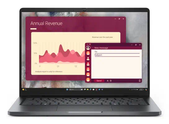 DELL Pro 14 PC14250 Intel Core 5 120U Ordinateur portable 35,6 cm (14") Full HD+ 16 Go DDR5-SDRAM 51 - Dell - PC Portable - visuel 10