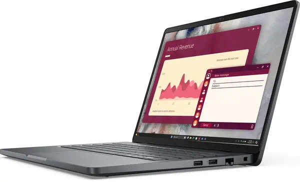 DELL Pro PC14250 Intel Core 5 120U Ordinateur portable 35,6 cm (14") Full HD+ 16 Go DDR5-SDRAM 512 G - Dell - PC Portable - visuel 3