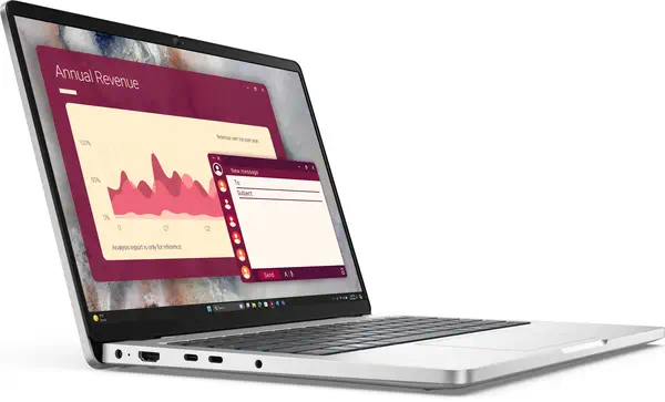 DELL Pro PC14250 Intel Core Ultra 5 235U Ordinateur portable 35,6 cm (14") Full HD+ 16 Go DDR5-SDRAM - Dell - PC Portable - visuel 2