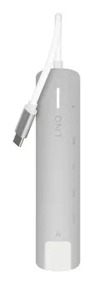 6in1 Pro USB-C 10Gbps Multiport Hub with 4K HDMI and Ethernet - LINQ - Switchs et Hubs - visuel 5