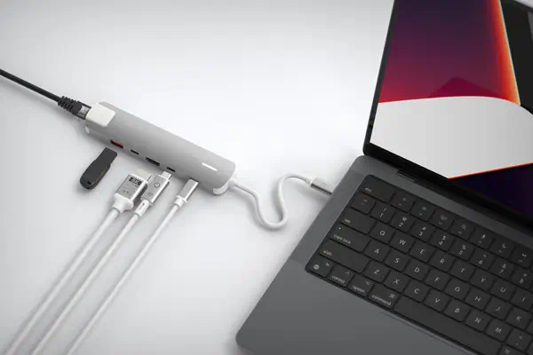 6in1 Pro USB-C 10Gbps Multiport Hub with 4K HDMI and Ethernet - LINQ - Switchs et Hubs - visuel 7